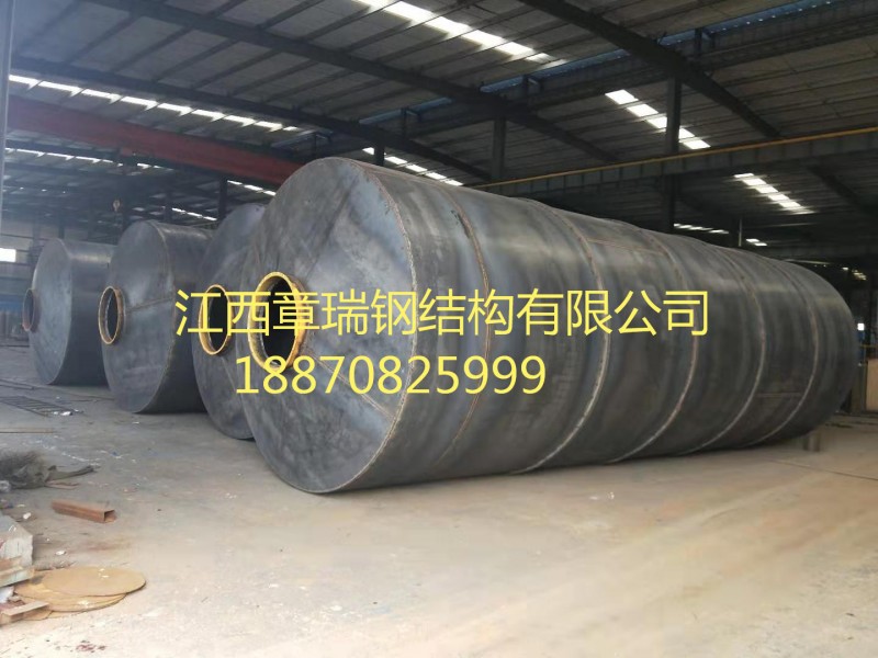 客戶預(yù)訂80T水泥罐，趕貨中
