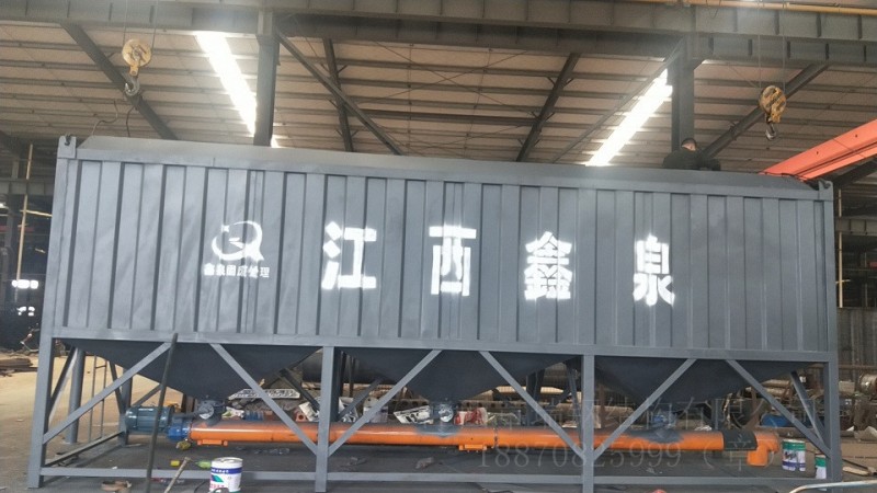 60T臥式水泥罐發(fā)貨中